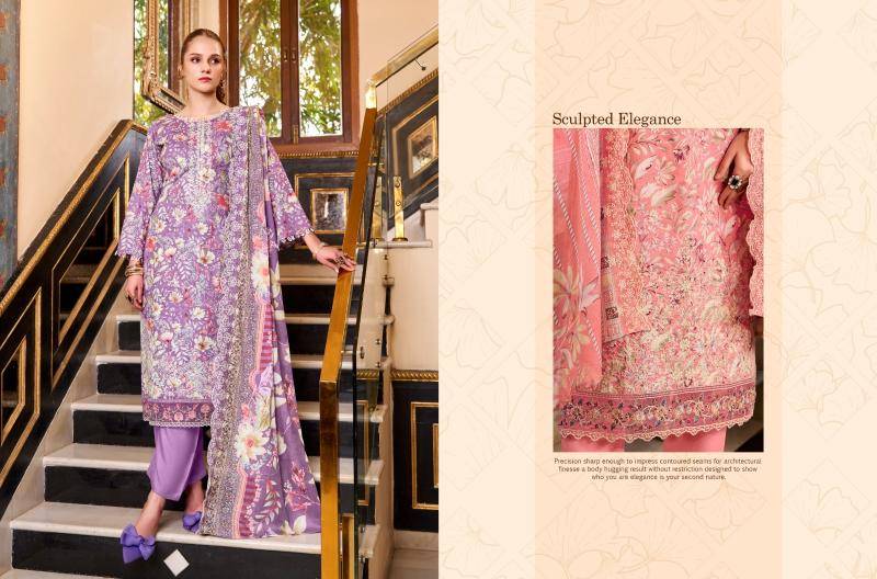 Almarina chikankari vol-2 dress material suppliers in Kolkata